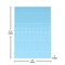 Flash Furniture Capri Comfortable Sleep 2 Inch Cooling Gel Infused 5-Zone Full Memory Foam Mattress Topper HLC-5ZONE-FULL-2-GG - alternate 4